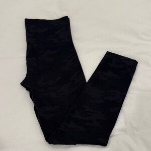 SPANX Black Camouflage Leggings